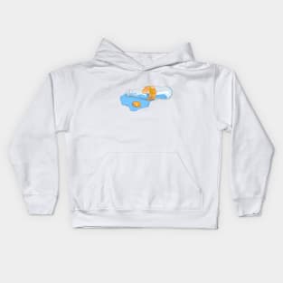 blue orangeade Kids Hoodie